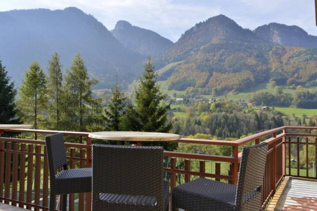 Hotel Plein Soleil Vacheresse Kültér fotó