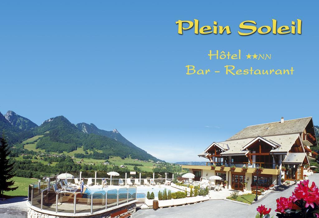 Hotel Plein Soleil Vacheresse Kültér fotó